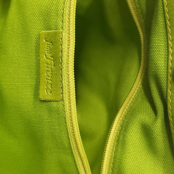 Fina Firenze Lime Green Tote Bag - Picture 3 of 10